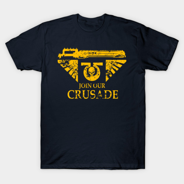 Join Our Crusade Chainsword Graphic T-Shirt