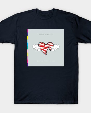 Shawn Michaels 808s & Heartbreak Mashup Graphic T-Shirt