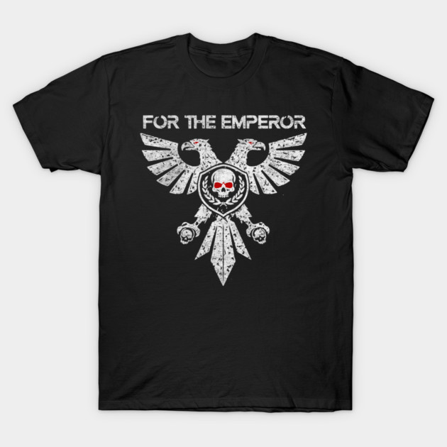 For The Emperor Imperial Aquila Distressed Graphic T-Shirt