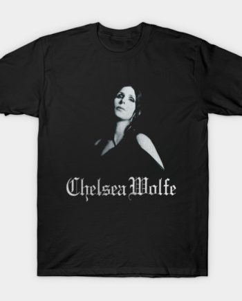 Chelsea Wolfe Portrait Gothic Dark Folk Graphic T-Shirt