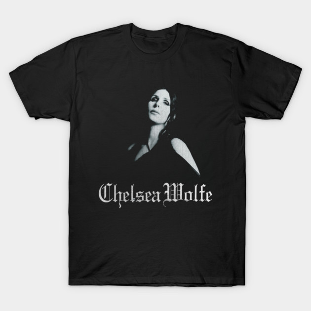 Chelsea Wolfe Portrait Gothic Dark Folk Graphic T-Shirt