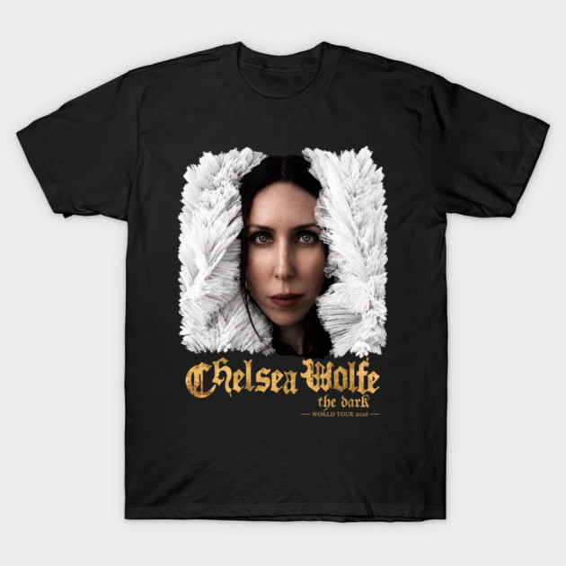 Chelsea Wolfe The Dark World Tour 2026 Gothic Portrait Graphic T-Shirt