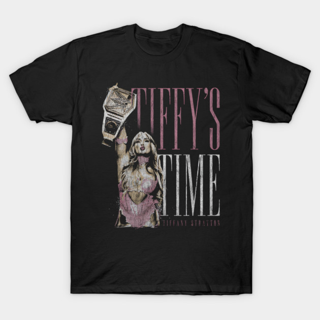 Tiffy's Time Tiffany Stratton Championship Celebration Graphic T-Shirt