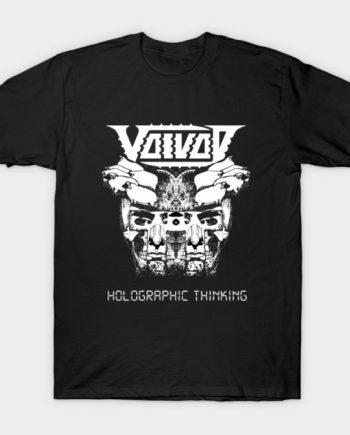 Voivod Holographic Thinking Thrash Metal Graphic T-Shirt