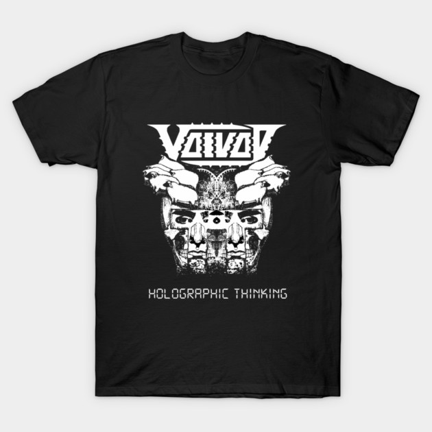Voivod Holographic Thinking Thrash Metal Graphic T-Shirt
