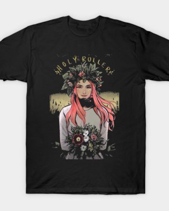 Spiritbox Holy Roller Midsommar Flower Crown Graphic T-Shirt