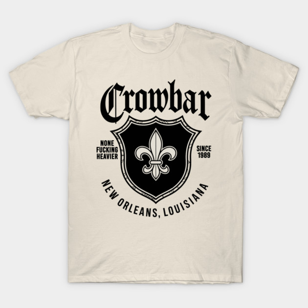 Crowbar New Orleans Louisiana Fleur-de-lis Sludge Metal Graphic T-Shirt