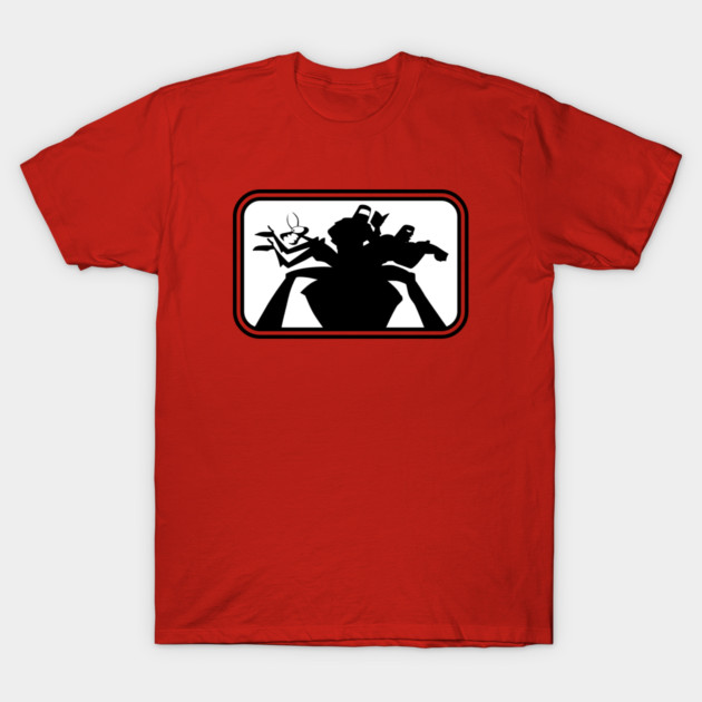 Space Ghost Coast to Coast Desk Silhouette Graphic T-Shirt