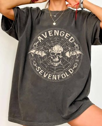 Avenged Sevenfold Deathbat Graphic T-Shirt