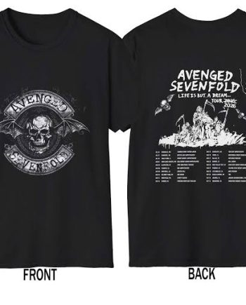 Avenged Sevenfold Tour Graphic T-Shirt