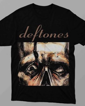 Deftones Alternative Metal Skull Graphic T-Shirt