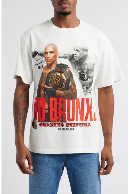 Do Bronx Charles Oliveira Graphic T-Shirt