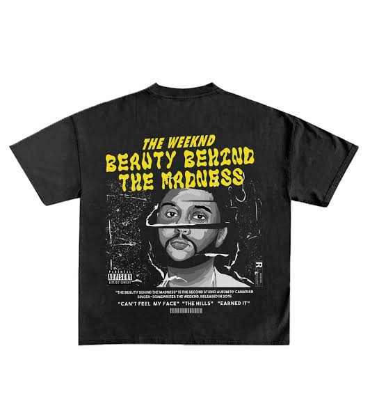 The Weeknd Beauty Behind Madness T-Shirt