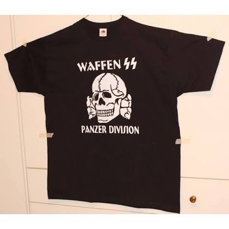 Panzer Division Skull Graphic T-Shirt