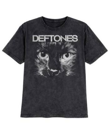 Deftones Cat Eyes Graphic T-Shirt