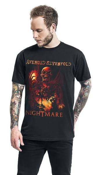 Avenged Sevenfold Nightmare Graphic T-Shirt