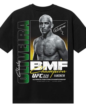 Charles Oliveira BMF Champion Graphic T-Shirt