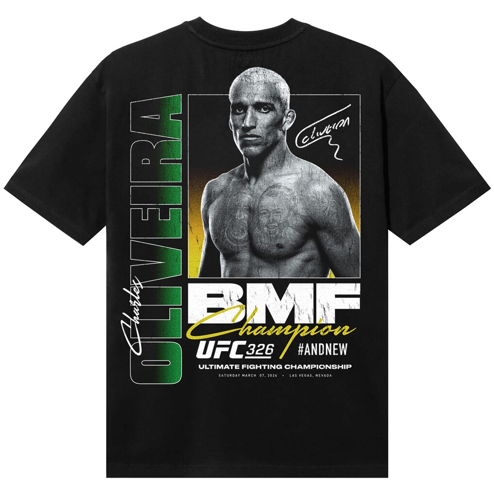Charles Oliveira BMF Champion Graphic T-Shirt