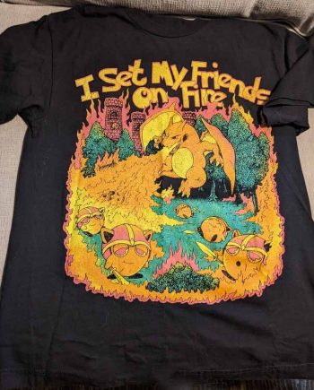 I Set My Friends On Fire Graphic T-Shirt