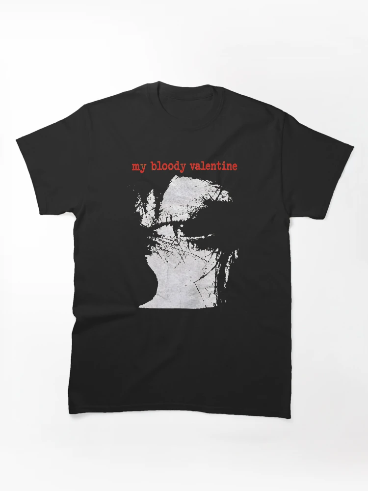 My Bloody Valentine Feed Me With Your Kiss Red Text Graphic T-Shirt