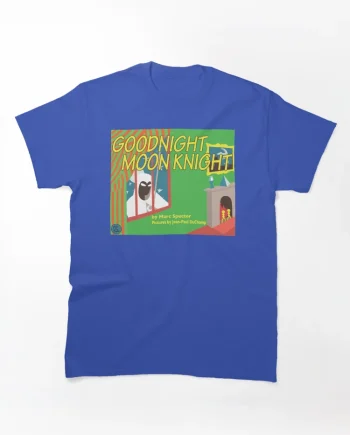 Goodnight Moon Knight Parody Children's Book Graphic T-Shirt