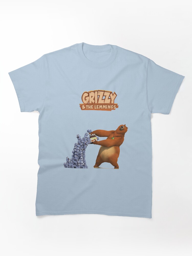 Grizzy and the Lemmings Yummy Spread Prank Graphic T-Shirt