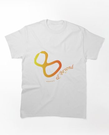 Above & Beyond Abstract Gradient Infinity Graphic T-Shirt