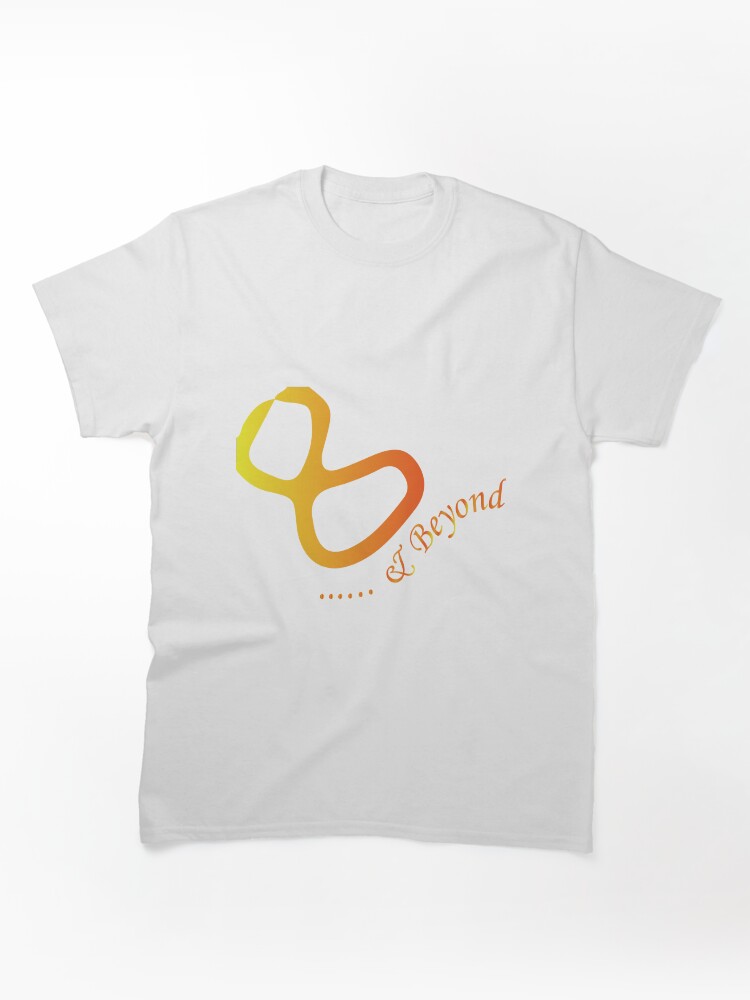 Above & Beyond Abstract Gradient Infinity Graphic T-Shirt