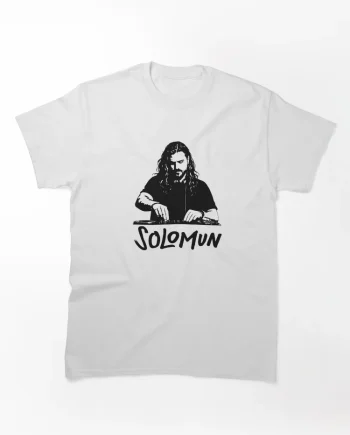 Solomun DJ Producer Minimalist Portrait Graphic T-Shirt