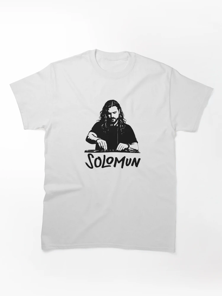 Solomun DJ Producer Minimalist Portrait Graphic T-Shirt