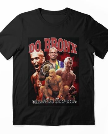 Charles Oliveira Do Bronx Graphic T-Shirt