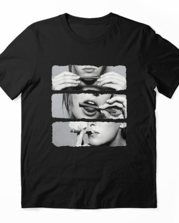 Roll and Smoke Aesthetic Graphic T-Shirt