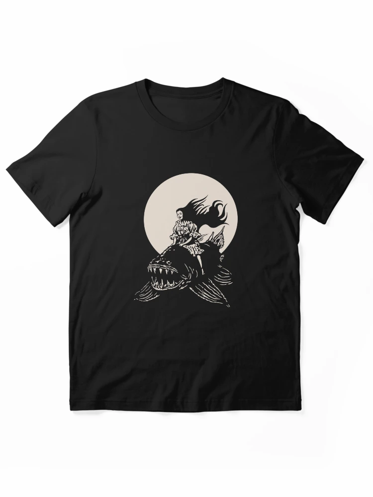 The Lobster Rachel Weisz Riding Fish Surreal Graphic T-Shirt