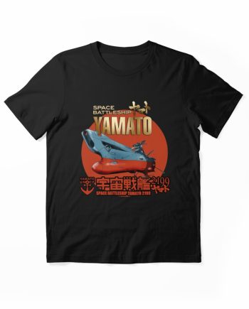 Space Battleship Yamato 2199 Retro Anime Graphic T-Shirt