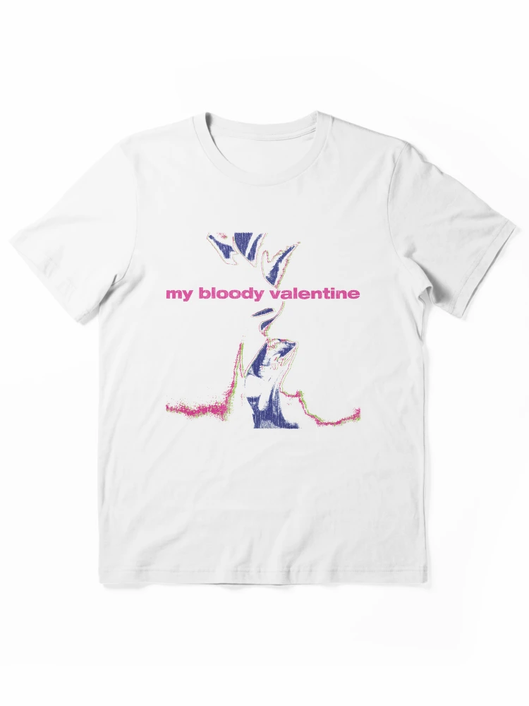 My Bloody Valentine Feed Me With Your Kiss Abstract Outline Graphic T-Shirt