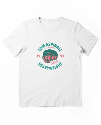 Tom Aspinall Heavyweight Fist Vintage Emblem Graphic T-Shirt