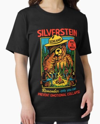 Silverstein Screamo Bear Parody T-Shirt