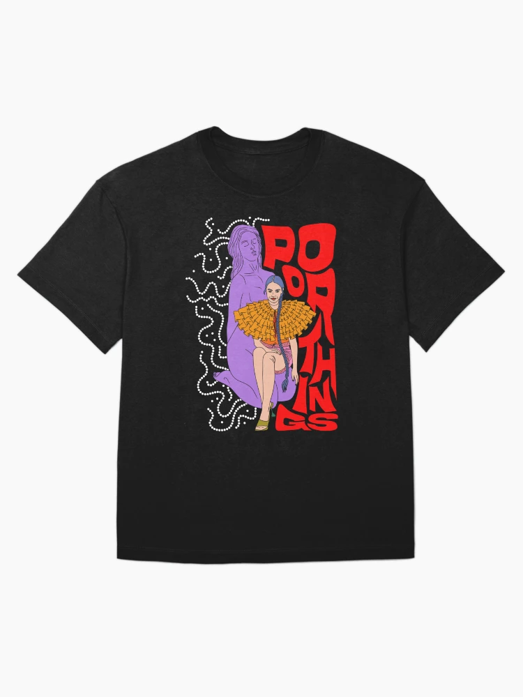 Poor Things Movie Poster Surreal Art Graphic T-Shirt