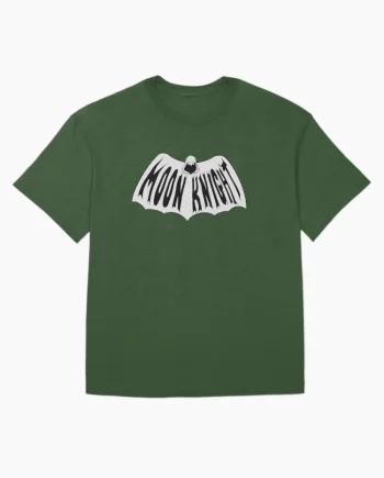 Moon Knight Bat-Like Winged Logo Graphic T-Shirt
