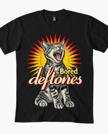 Deftones Bored Screaming Cat T-Shirt