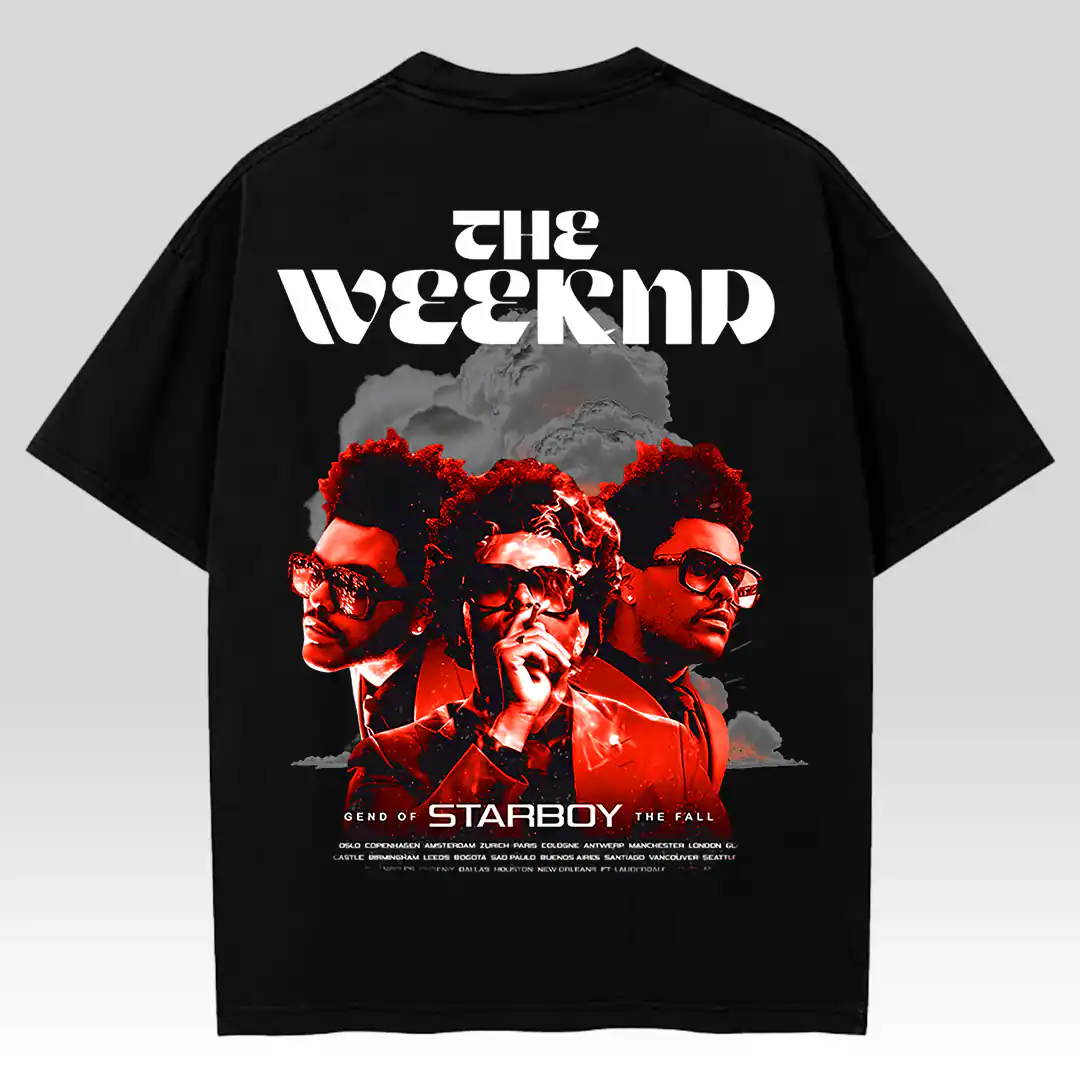 The Weeknd Starboy Tour Graphic T-Shirt