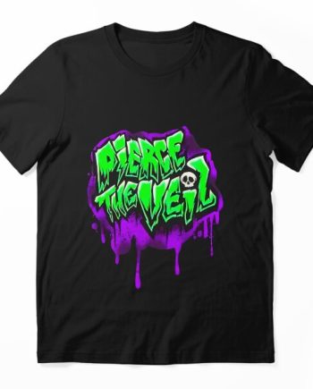 Pierce The Veil Graffiti Drip Graphic T-Shirt