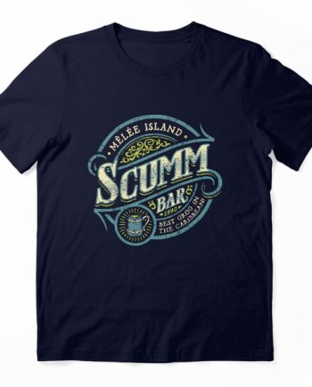 Retro Scumm Bar Melee Island T-Shirt