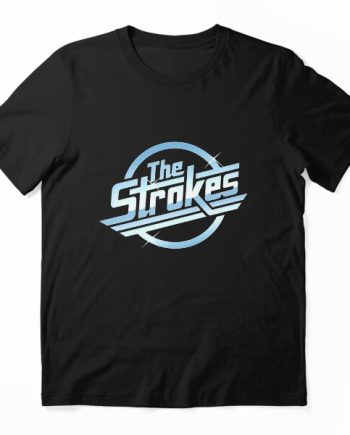 The Strokes Retro Chrome Logo T-Shirt