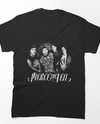 Pierce The Veil Band Photo Graphic T-Shirt