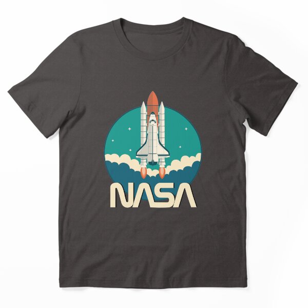 Retro NASA Space Shuttle Graphic T-Shirt