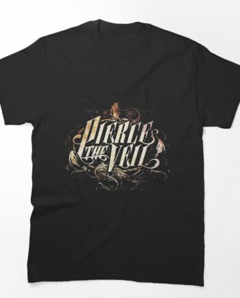 Pierce The Veil Ornate Logo Graphic T-Shirt