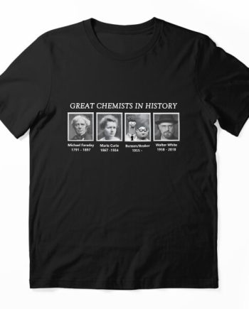 Great Chemists In History Graphic T-Shirt