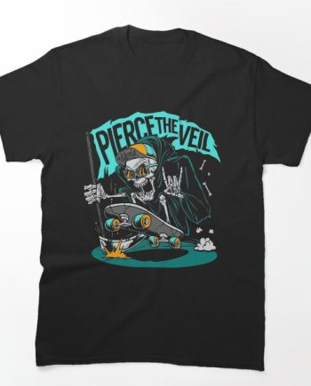 Pierce The Veil Skate Reaper Graphic T-Shirt