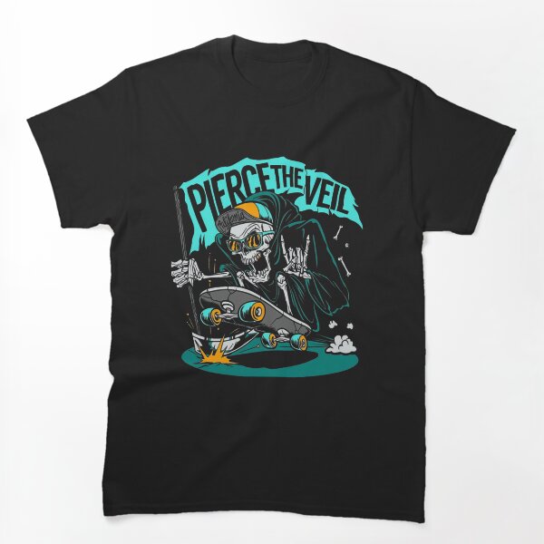 Pierce The Veil Skate Reaper Graphic T-Shirt